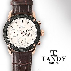[TANDY] 탠디 멀티 소가죽 손목시계 t-3001